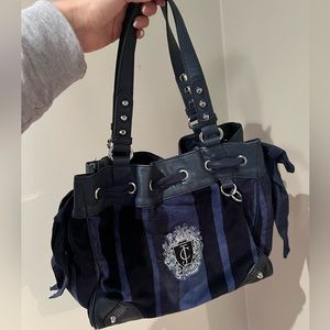 Vintage Navy Juicy Couture Bag